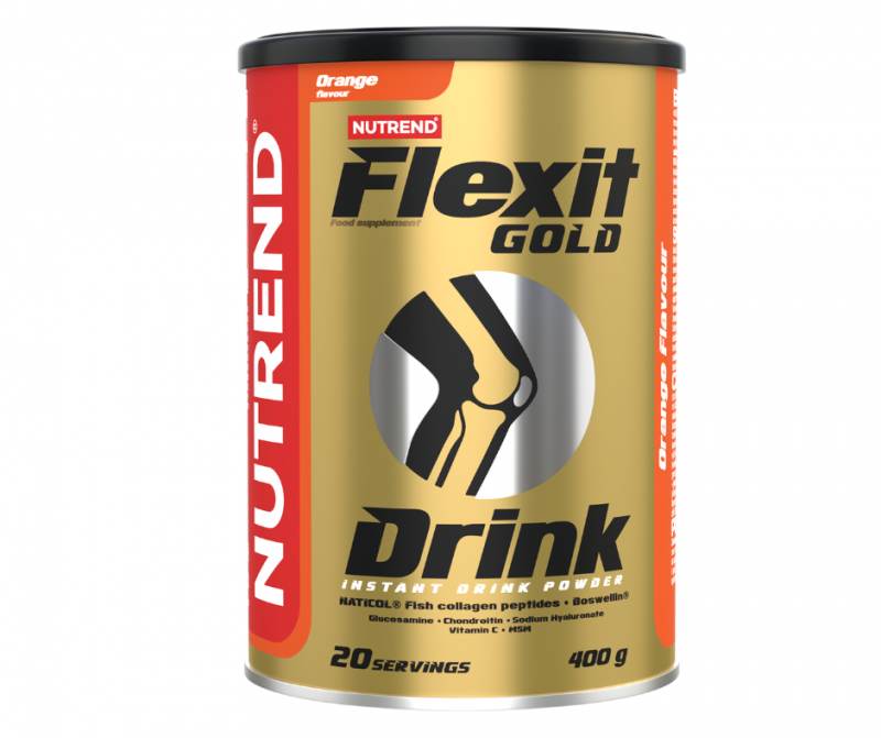 NUTREND FLEXIT GOLD DRINK 400g Portocale, [],advancednutrition.ro