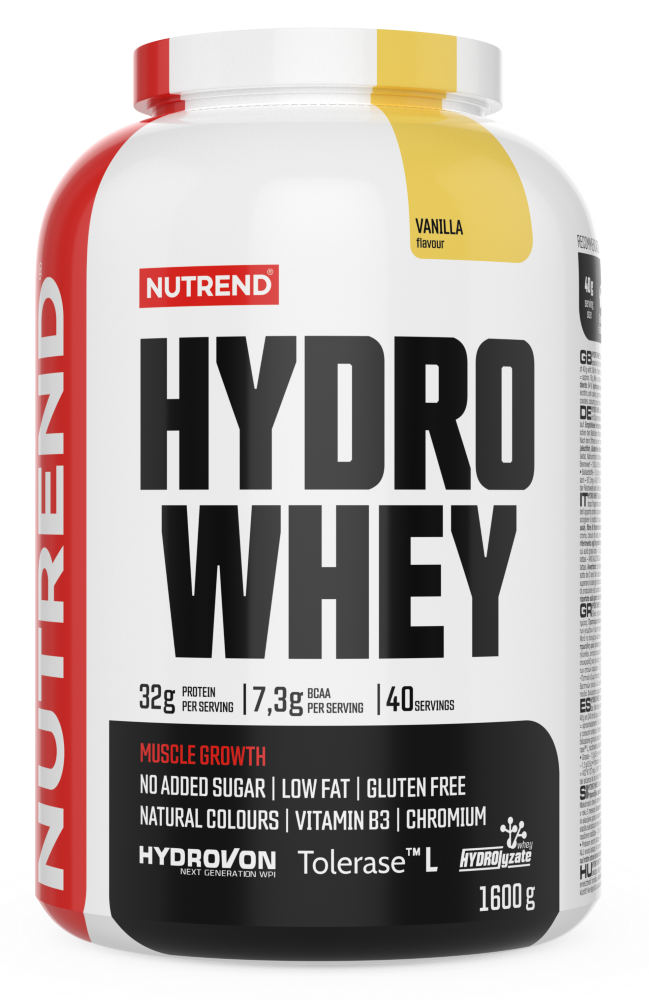 Nutrend Hydro Whey 1.6kg Vanilie, [],advancednutrition.ro