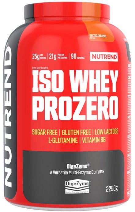 Nutrend Iso Whey Prozero 2.25Kg Salted caramel, [],advancednutrition.ro