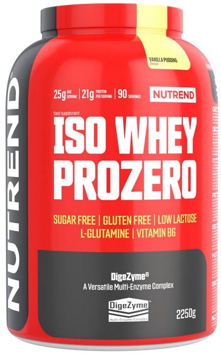 Nutrend Iso Whey Prozero 2.25Kg Vanilla, [],advancednutrition.ro