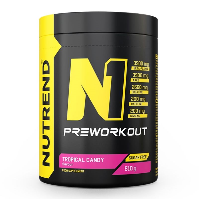 Nutrend N1 - 510g Tropical Candy, [],advancednutrition.ro