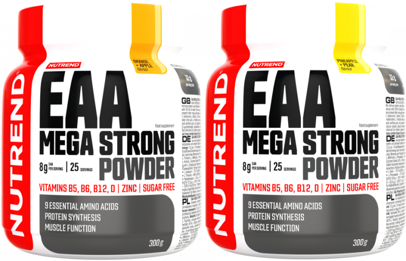 Nutrend NUTREND EAA Mega Strong Powder 2x 300g Lemon Ice Tea, [],advancednutrition.ro