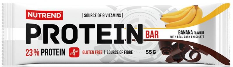 Nutrend Protein Bar 55gr Banane, [],advancednutrition.ro