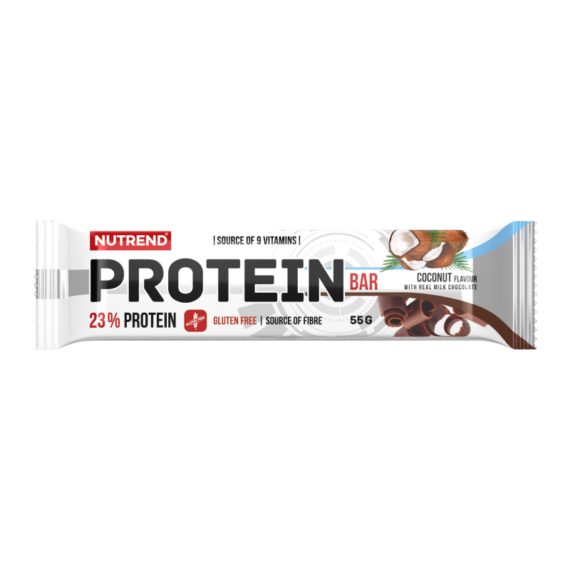 Nutrend Protein Bar 55gr Cocos, [],advancednutrition.ro