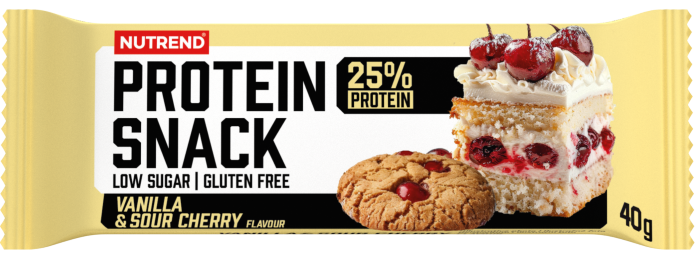 Nutrend Protein Snack 40g Vanilla Sour cherry, [],advancednutrition.ro