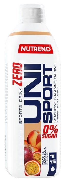 Nutrend Unisport Zero 1000ml Peach Maracuja, [],advancednutrition.ro