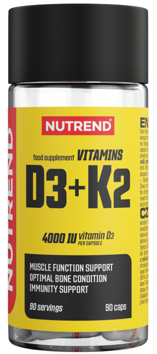Nutrend Vitamins D3+K2 - 90 Capsule
, [],advancednutrition.ro