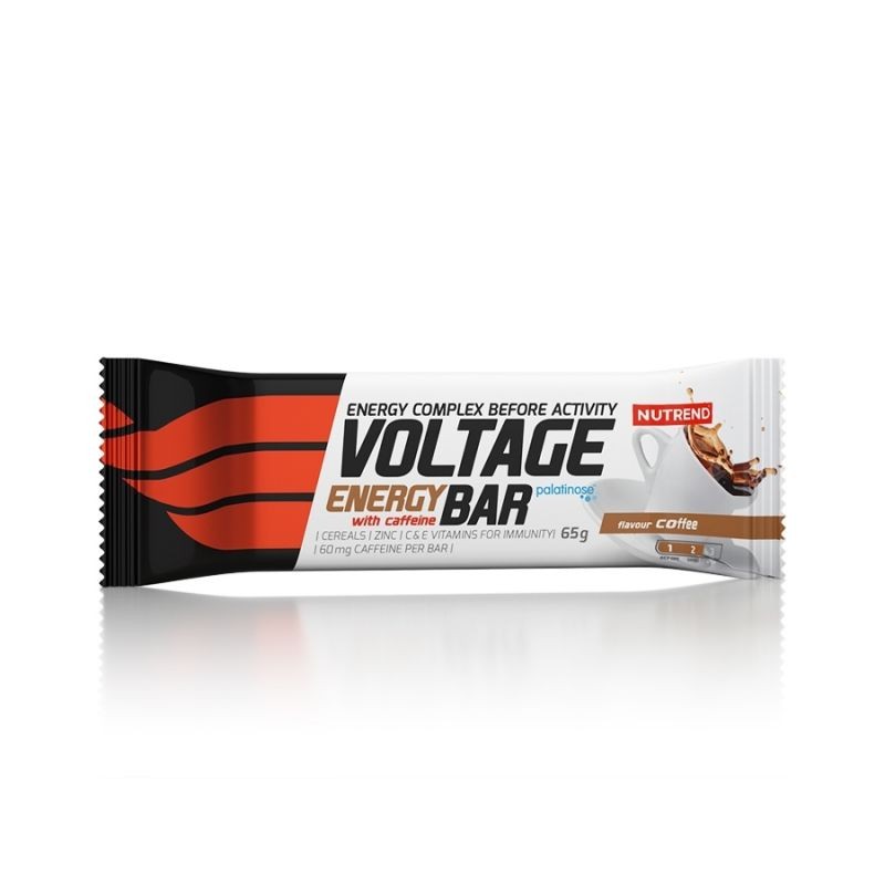 Nutrend Voltage Energy Bar 65G Coffee (contine cofeina), [],advancednutrition.ro