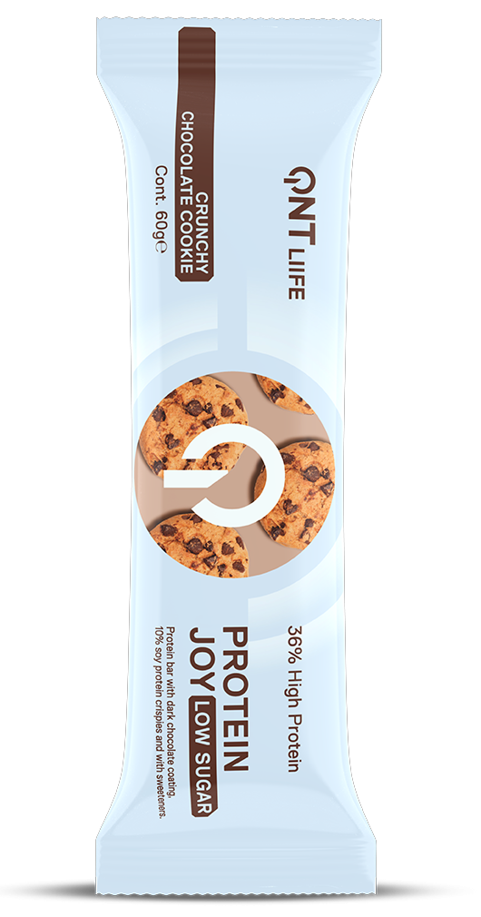 QNT Protein Joy Bar 60g Cookie and Cream , [],advancednutrition.ro