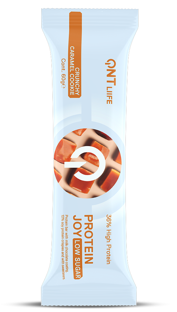 QNT Protein Joy Bar 60g Caramel Cookie Dough, [],advancednutrition.ro
