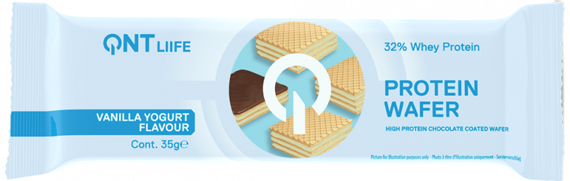 Protein Wafer 35g Yogurt Vanilla QNT, [],advancednutrition.ro