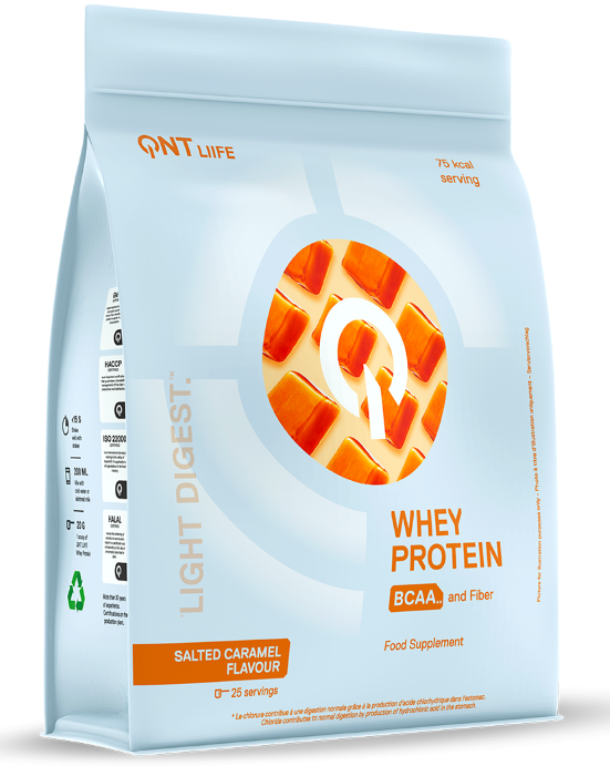 QNT LIGHT DIGEST WHEY PROTEIN 500g Caramel Sarat, [],advancednutrition.ro