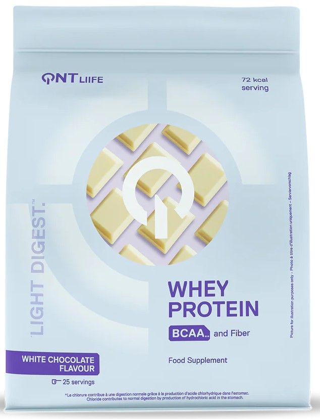 QNT LIGHT DIGEST WHEY PROTEIN 500g Ciocolata Alba, [],advancednutrition.ro