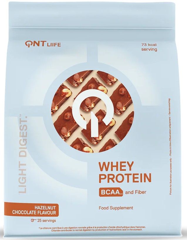 QNT LIGHT DIGEST WHEY PROTEIN 500g Ciocolata cu Alune, [],advancednutrition.ro