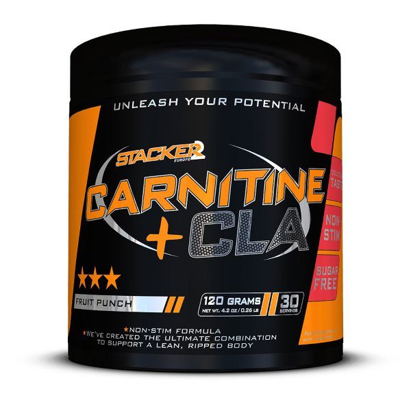Stacker2 Carnitine CLA Fruit Punch 120g, [],advancednutrition.ro