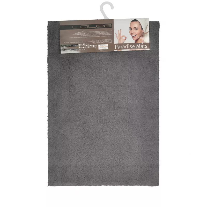 Covoras baie anti-slip Paradise PAM 400 Gri Inchis 67x110cm