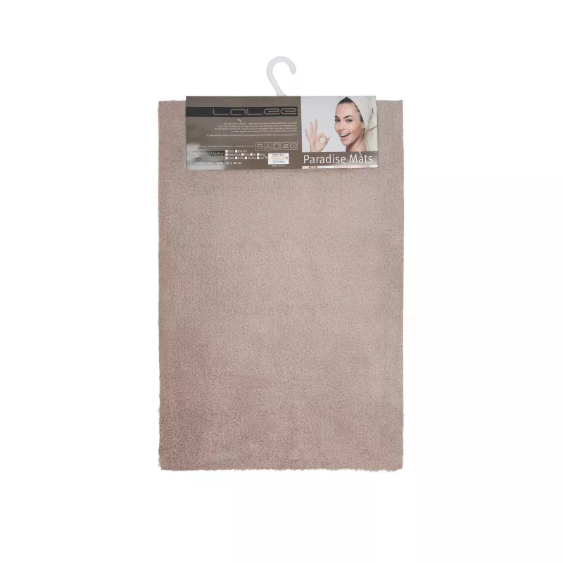 Covoras baie anti-slip Paradise PAM 400 Taupe 50x90cm