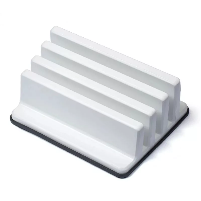 Suport tocatoare, din plastic, 16.3 x 12.3 x 6.3 cm, alb