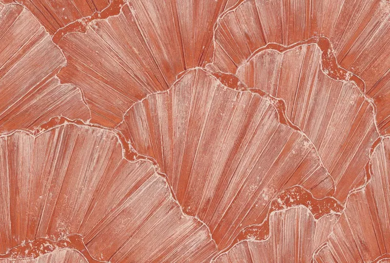 Tapet digital EMIL & HUGO Moana 301129 Tridacna Coral Red 2.65m x 2.65m