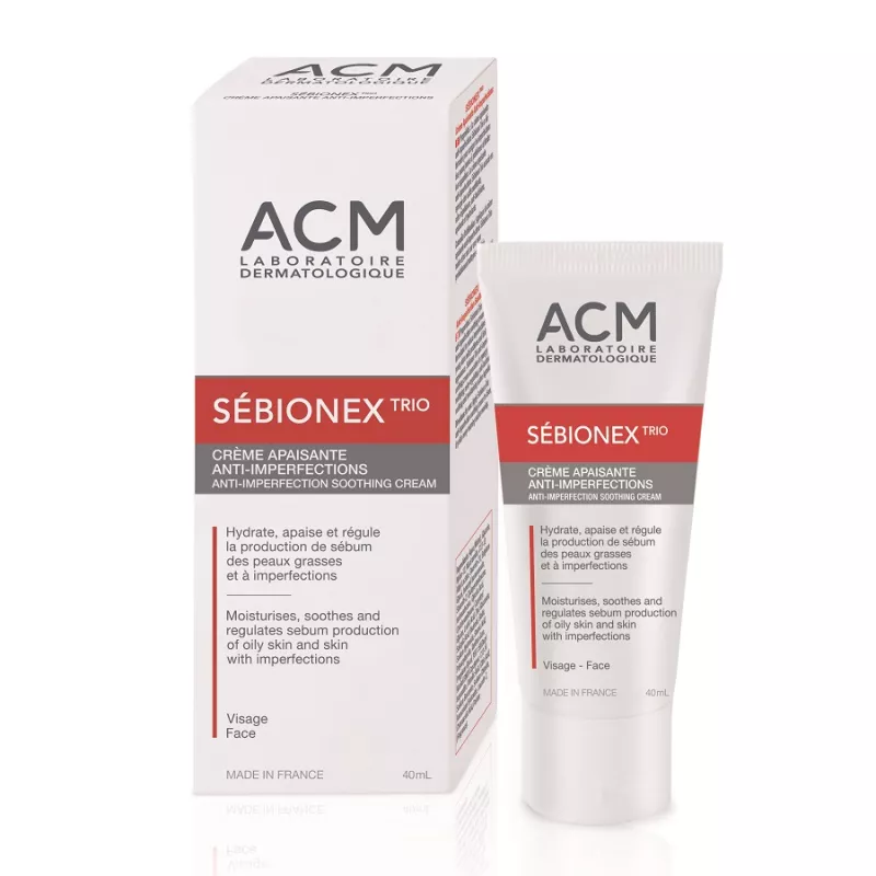 ACM SEBIONEX TRIO ANTIACNEE 40 ML, [],axafarm.ro