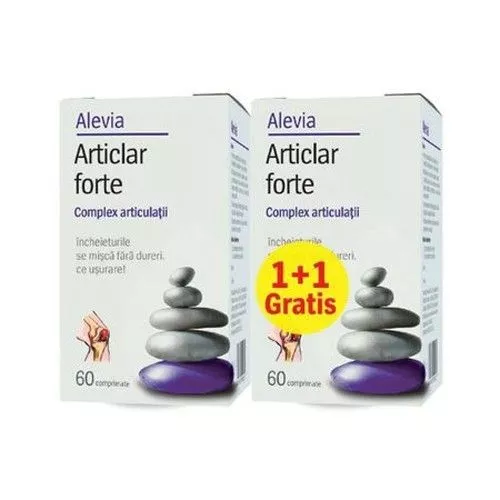 ALEVIA ARTRICLAR FORTE PROMO 60 + 60 CP, [],axafarm.ro