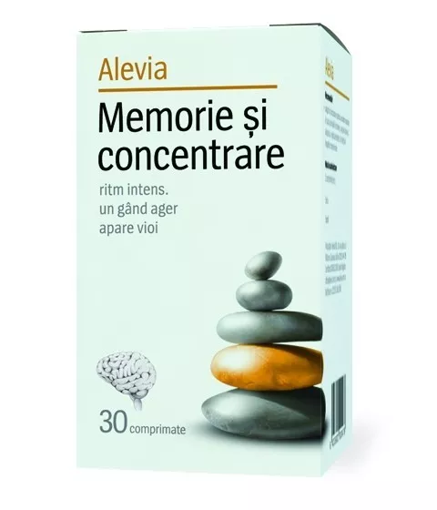 ALEVIA MEMORIE SI CONCENTRARE  30CP, [],axafarm.ro