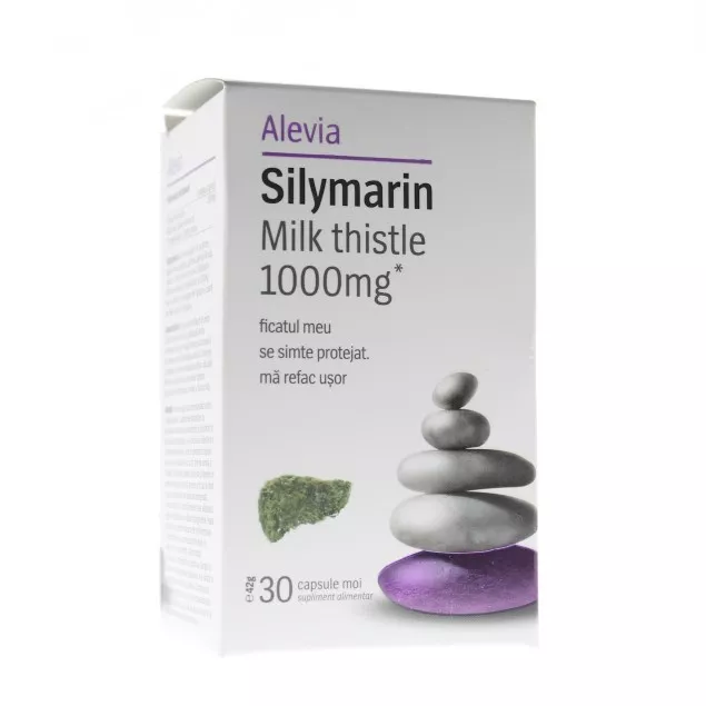 ALEVIA SILYMARINA MILK THISTLE 30CP, [],axafarm.ro