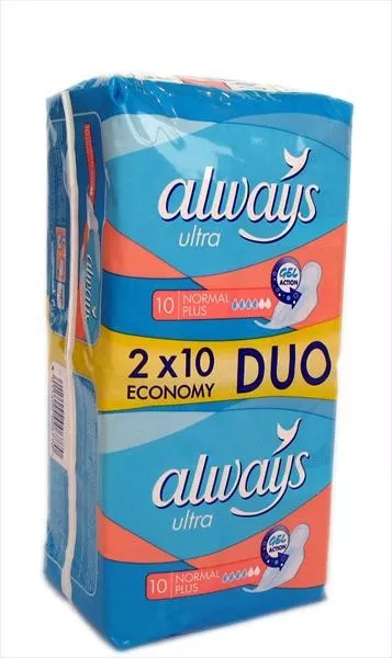 ALWAYS DUO PACK MAXI NORMAL PLUS 20 BC, [],axafarm.ro