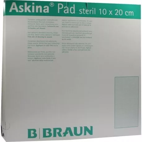 ASKINA COMPRESE STERILE 10X20CM, [],axafarm.ro
