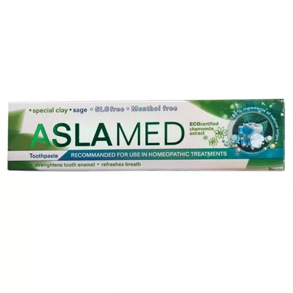 ASLAMED PASTA DE DINTI HOMEOPATA 75ML, [],axafarm.ro