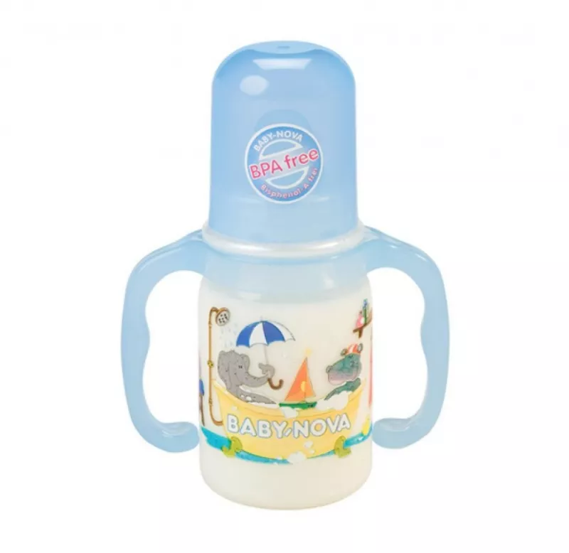 BABY NOVA BIBERON CU MANERE DETASABILE 125ML, [],axafarm.ro