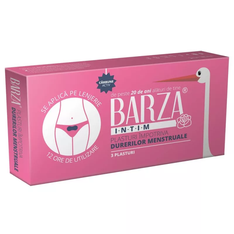 BARZA PLASTURI PENTRU DURERI MENSTRUALE x 3 BUC. HENAN KANGDI, [],axafarm.ro