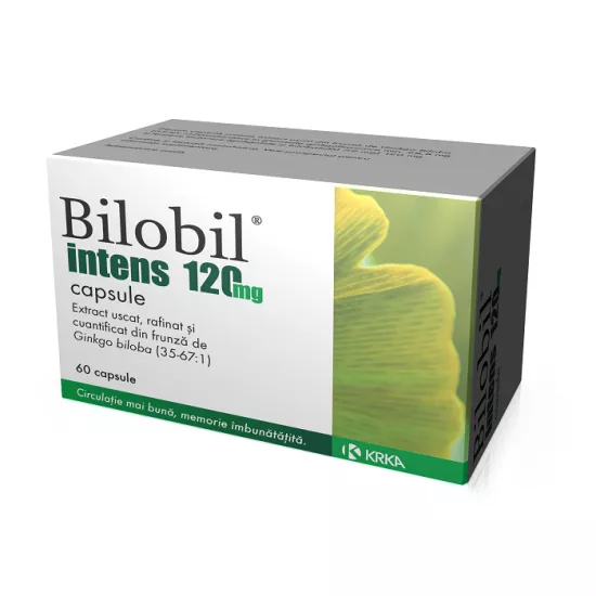 BILOBIL INTENS 120 mg  vezi N06DX02  x 60, [],axafarm.ro