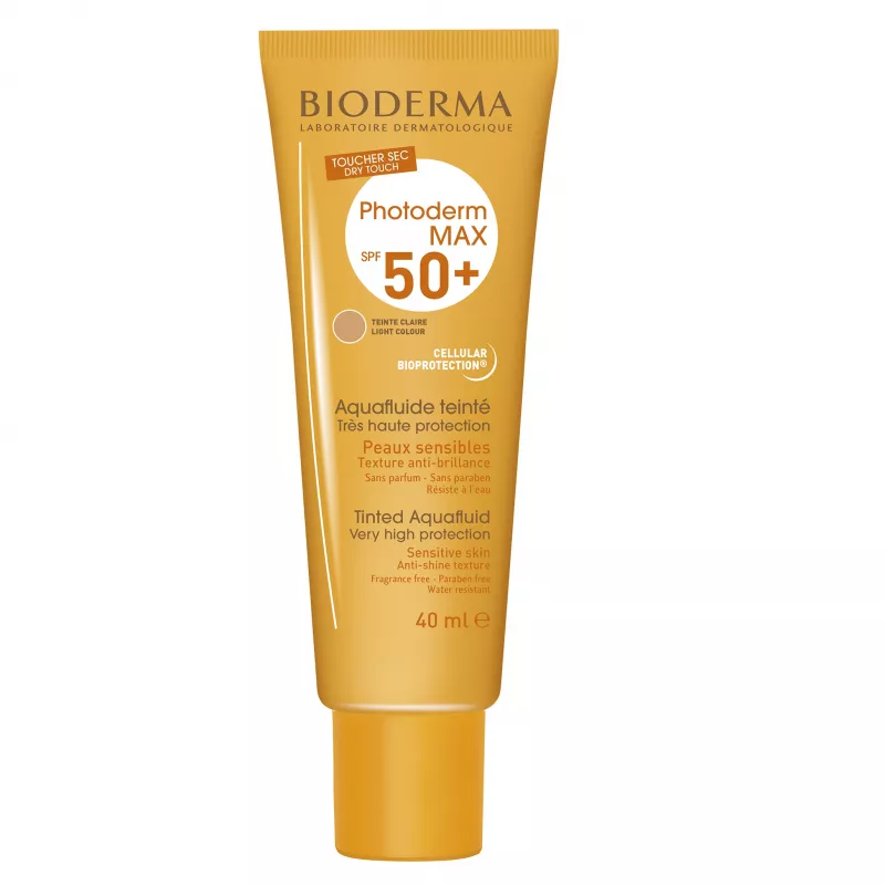 BIODERMA PHOTODERM AQUAFLUIDE CLAIRE LIGHT SPF 50+ 40ML, [],axafarm.ro