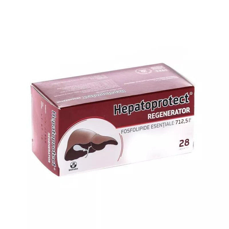 BIOFARM HEPATOPROTECT REGENERATOR FORTE 850 MG 28 CPS MOI, [],axafarm.ro