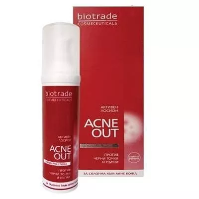 BIOTRADE ACNE OUT LOTIUNE ACTIVA 60ML, [],axafarm.ro