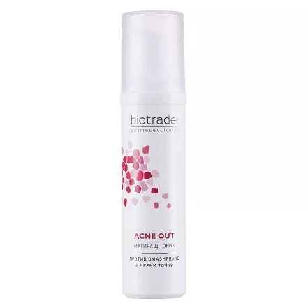 BIOTRADE ACNE OUT TONIC MATIFIANT 60ML, [],axafarm.ro