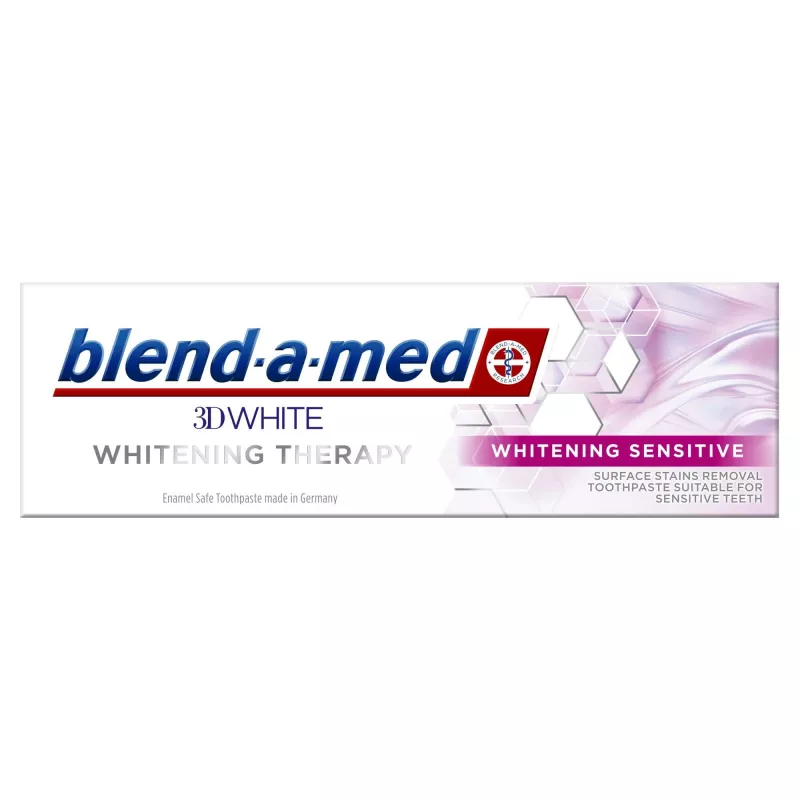 BLEND-A-MED 3D WHITENING THERAPY SENSITIVE 75, [],axafarm.ro