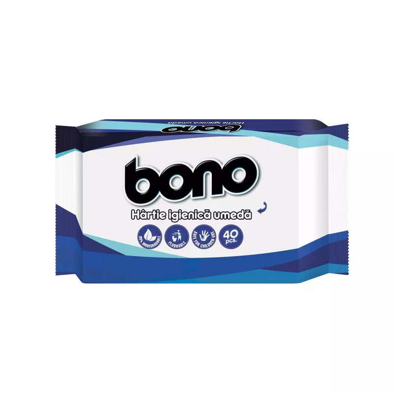BONO HARTIE IGIENICA UMEDA 40BUC, [],axafarm.ro