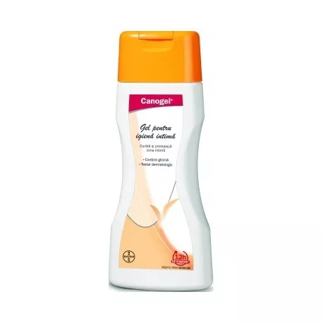 CANOGEL GEL IGIENA INTIMA 200ML BAYER, [],axafarm.ro