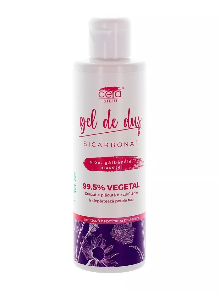 CETA GEL DE DUS CU BICARBONAT 200ML, [],axafarm.ro