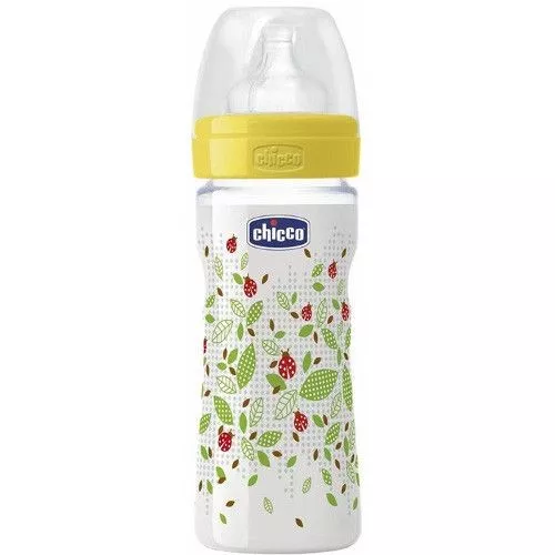 CHICCO BIBERON 250 ML UNISEX TETINA SILICON 2 LUNI +, [],axafarm.ro