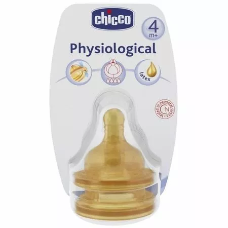 CHICCO TETINE LATEX X 2 BUC 4 LUNI +, [],axafarm.ro