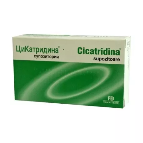 CICATRIDINA SUPOZITOARE 10BC FARMA DERMA, [],axafarm.ro