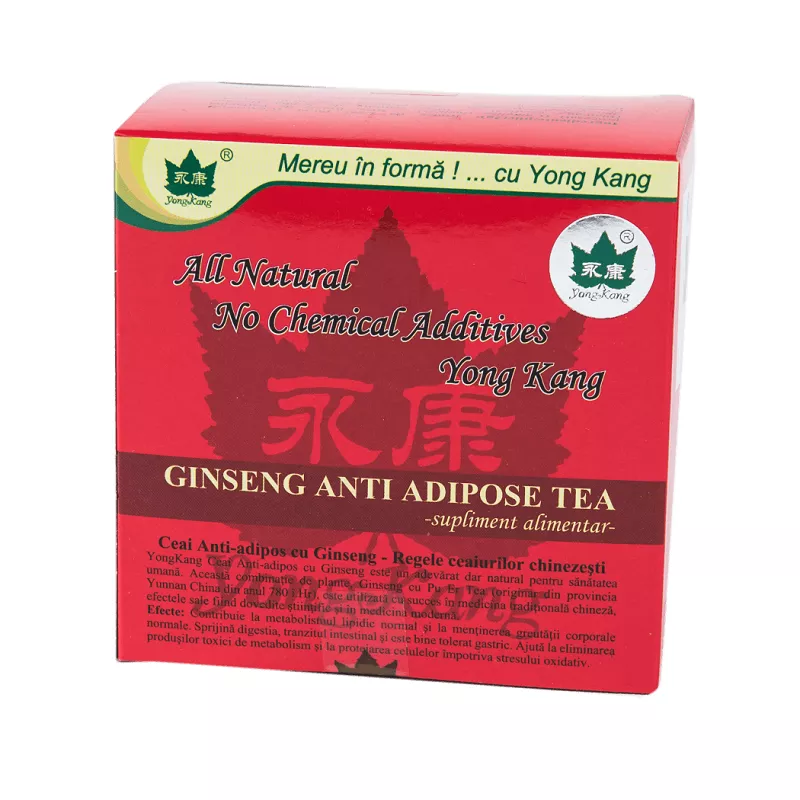 CO CEAI ANTIADIPOS YONG KANG CU GINSENG  30PLICURI, [],axafarm.ro
