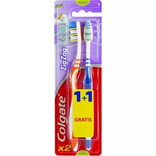 COLGATE PERIUTA DE DINTI ZIG ZAG 1+1, [],axafarm.ro