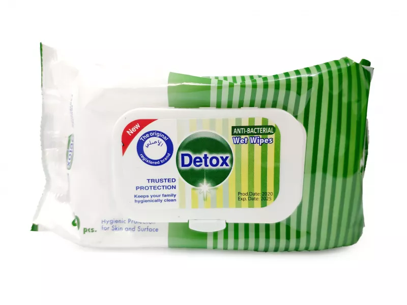 DETOX SERVETELE UMEDE X 120 BUC, [],axafarm.ro