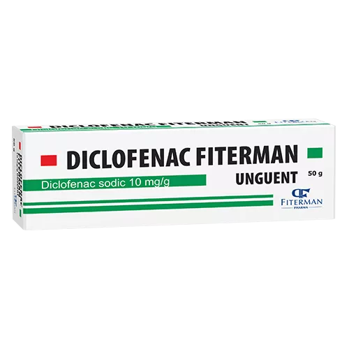 DICLOFENAC FITERMAN 10mg/g x 1 CREMA 10mg/g FITERMAN PHARMA S R, [],axafarm.ro