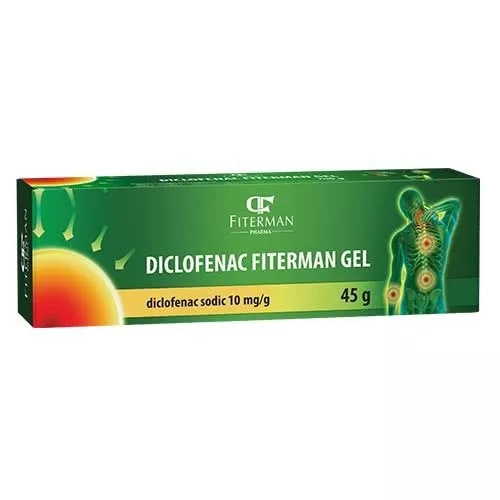 DICLOFENAC MK GEL x 1 GEL 1% FITERMAN PHARMA S R, [],axafarm.ro