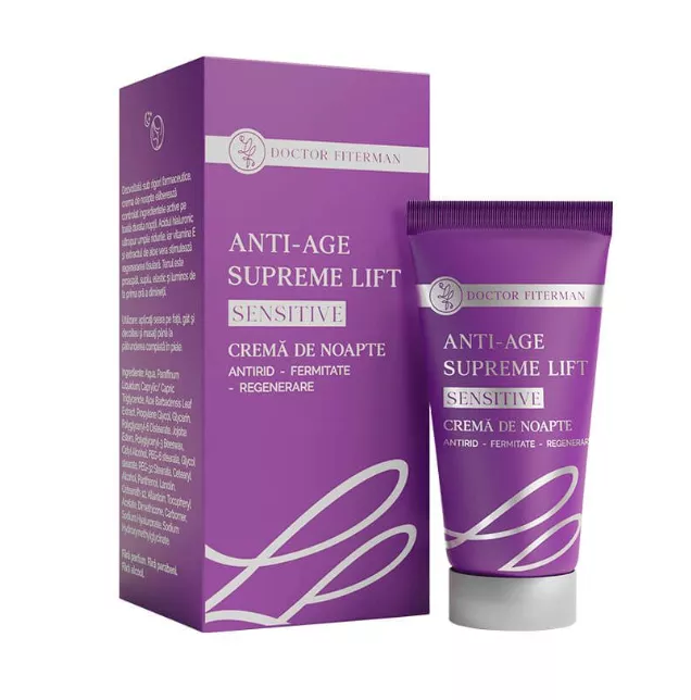 DOCTOR FITERMAN ANTI-AGE SUPREME LIFT CREMA NOAPTE X50ML, [],axafarm.ro